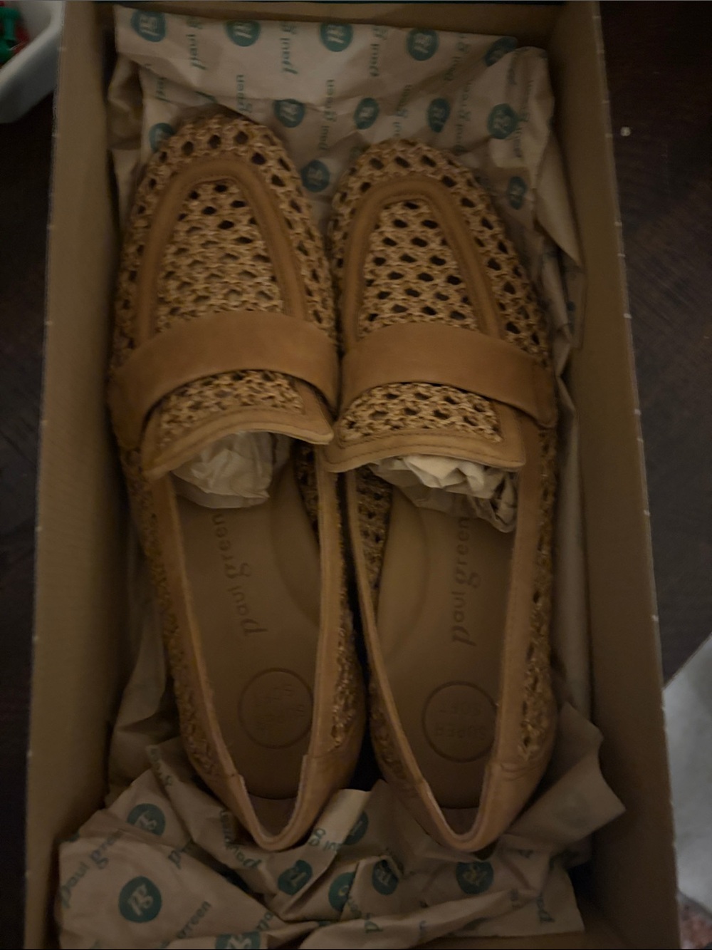 Paul Green Woven Delta Loafer - Picture 8 of 8